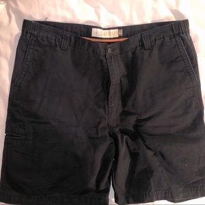 COPY - Cargo Shorts - Blk heavy cotton